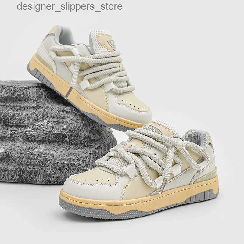 Dress Shoes Skateboarding shoes mens casual sports 2023 walking outdoor soft soled Q240316
