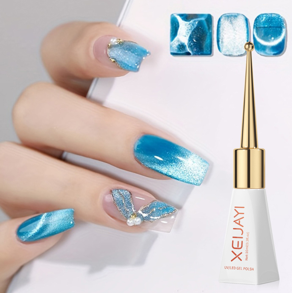 Lavender Lustre: Sophisticated UV/LED Gel Nail Polish, Metallic Shine, Durable and Graceful Finish
