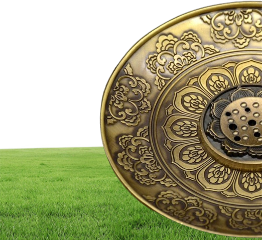 Incense Stick Holder Brass Insense Burner with Ash Catcher for Meditation Yoga Home Office Fragrance Home XB18032427