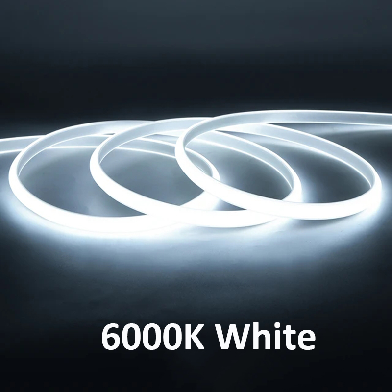 110V 220V COB LED Strip Lights CRI RA90 288LEDs/m Flexible Outdoor Lamp Waterproof LED Tape Kitchen Home Room Decoration