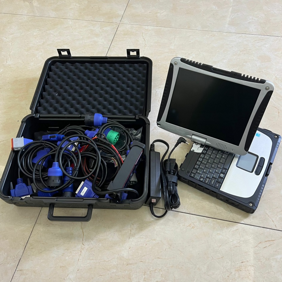 Diagnostic Tools DPA5 Dearborn Protocol Adapter 5 Heavy Duty Truck with CF19 I5 4G Toughbook Professional Scanner