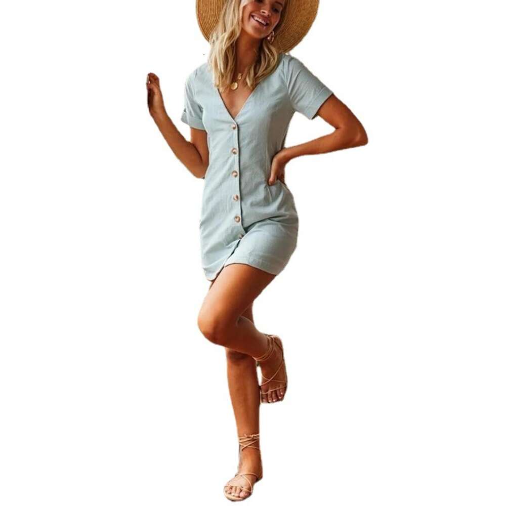 2024 Summer OL Single Breasted Suit Style Dress