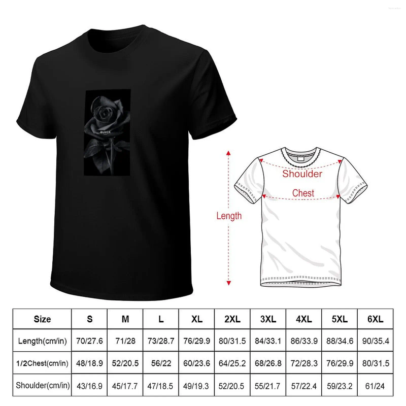 Men's Polos BLVCK T-shirt Tops Summer Mens Cotton T Shirts