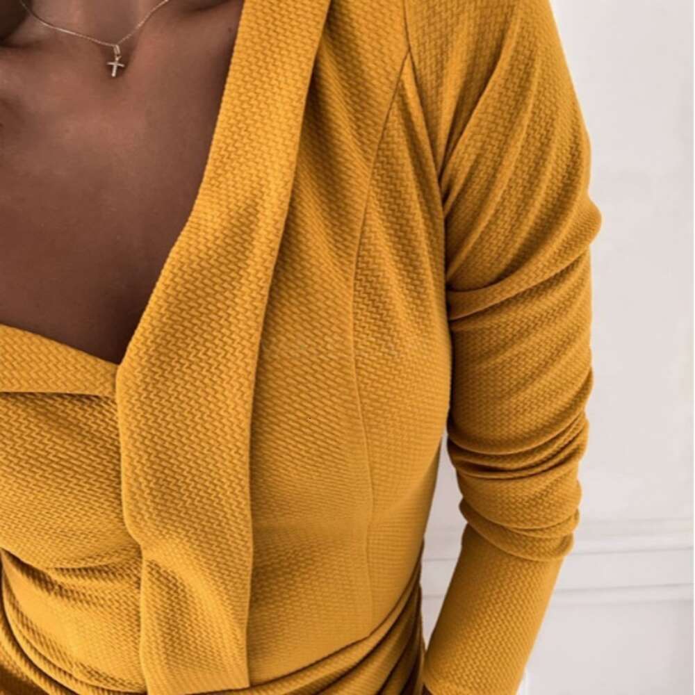 2024 New Sexy Solid Color Shoulder Bag Hip Slim Fit Dress for Women
