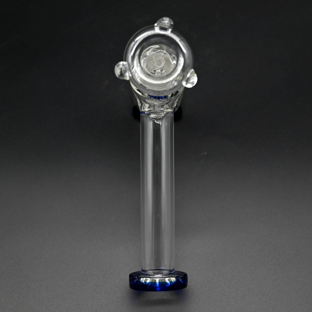 1pc,7.9in,Glass Bubbler With Fixed Diffuser Downstem Water Pipe Bongs,Borosilicate Glass Hammer Pipe,Glass Hookah,Hand Painted,Home Decorations,Smokin