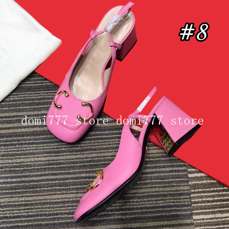2 Styles Fashion Brand Women's Sandals with 7.5cm High Heels for Women