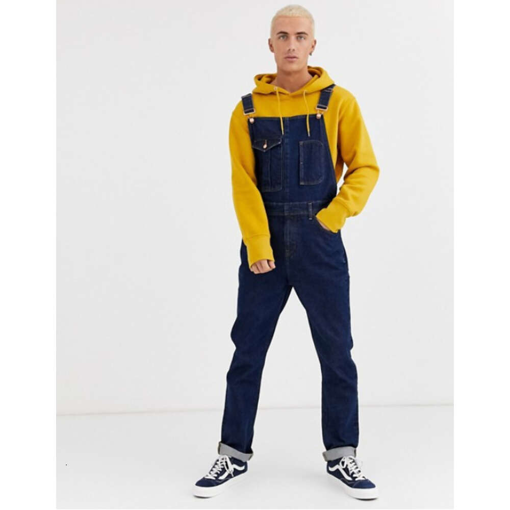 Solid Color Clothing, Denim Suspenders Men, New Pants, Jumpsuit for Men's Clothing