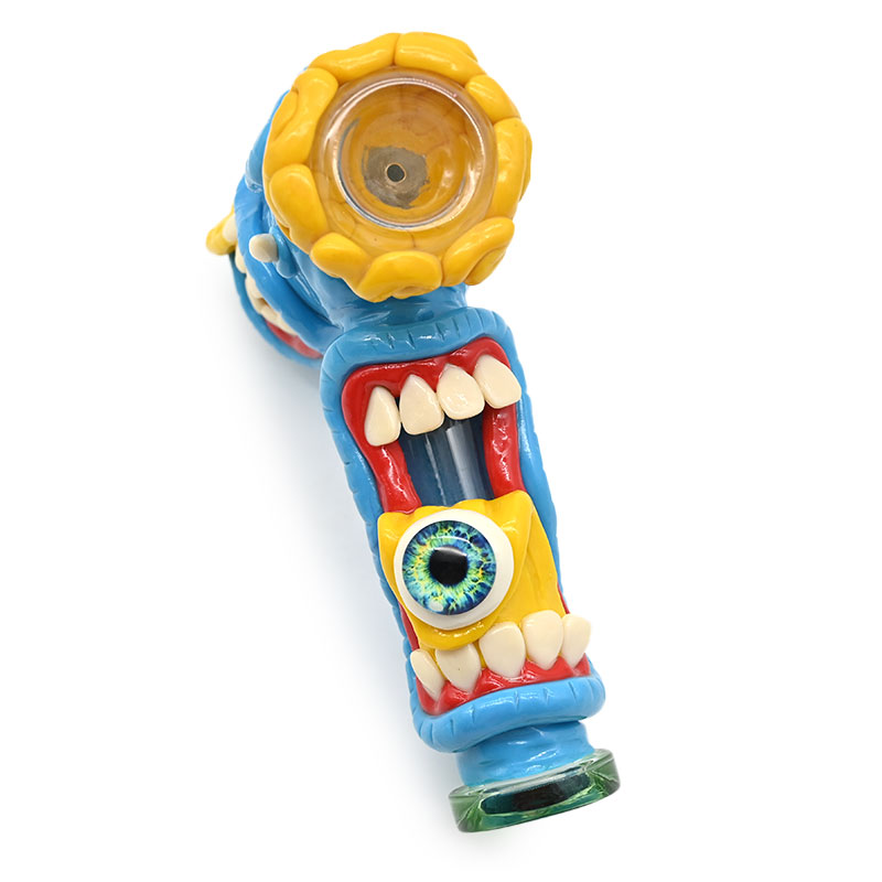 glass hammer bong water pipe 6 Arm perc glass percolator bubbler water pipe handle smoking pipes mini water bong with 14mm oil burner pipe