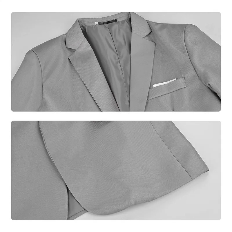 Men Classic 3 Pieces Set Suit Wedding Suits For Slim Jacket Pant Vest Tuxedo Single Breasted Plus Szie S4xl 240301