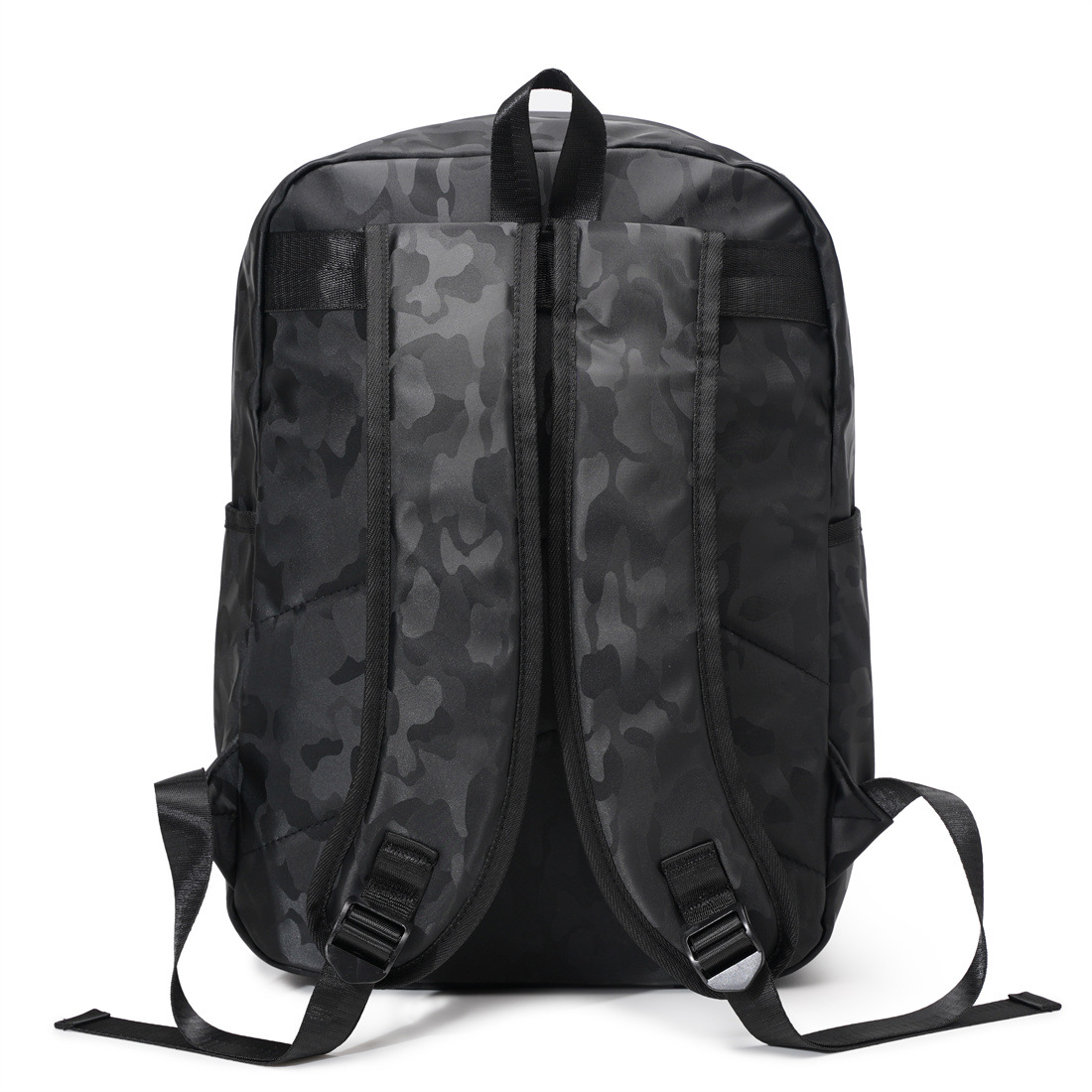 Women Men Fashion Backpack Large Capacity Travel backpack Soft Leather School Bags Mochila Letter pattern knapsack waterproof For Boys Girls Mochila B