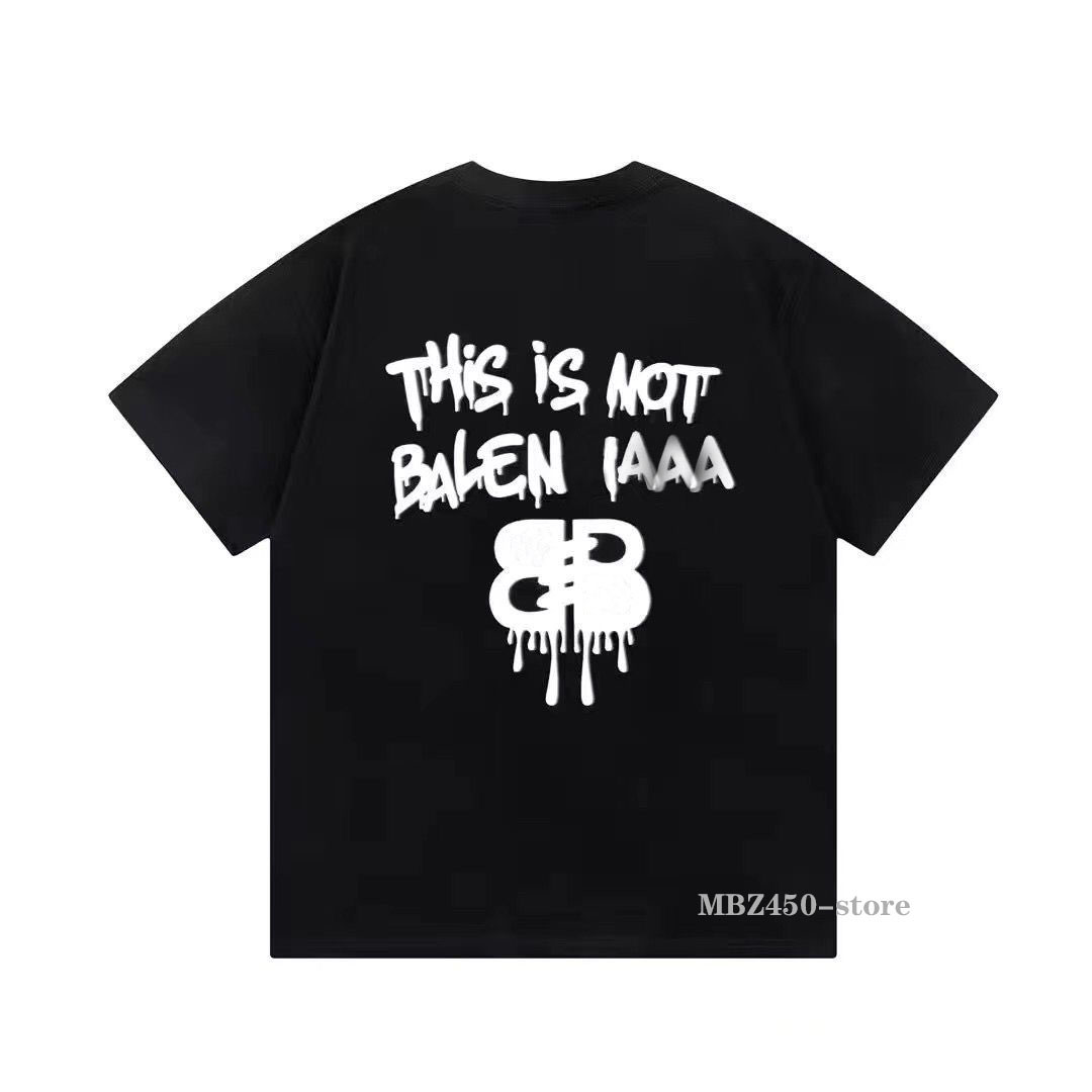 Paris Designer Mens T shirt Summer Men Women Tshirt Fashion Graffiti Letter Print Short Sleeve Casual Women Tees Luxury 100 Cotton Mens tshirts