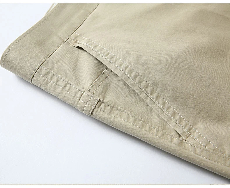 Mens Spring Summer Thin Suit Pants Middle-aged Cotton Slacks High Waist Straight Loose Solid Business Casual Father Dad Pants 240305