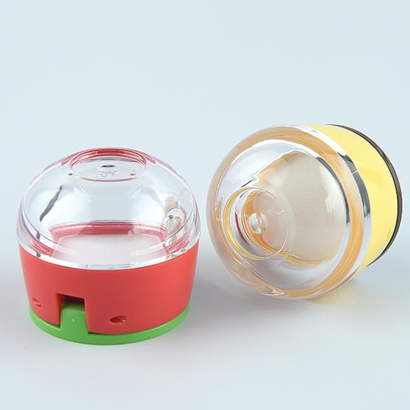 Honey Portable Lip Gloss Empty Bottle Cute Plastic Balm Container Jar Shaped Reusable with Small Spoon Refillable Hot