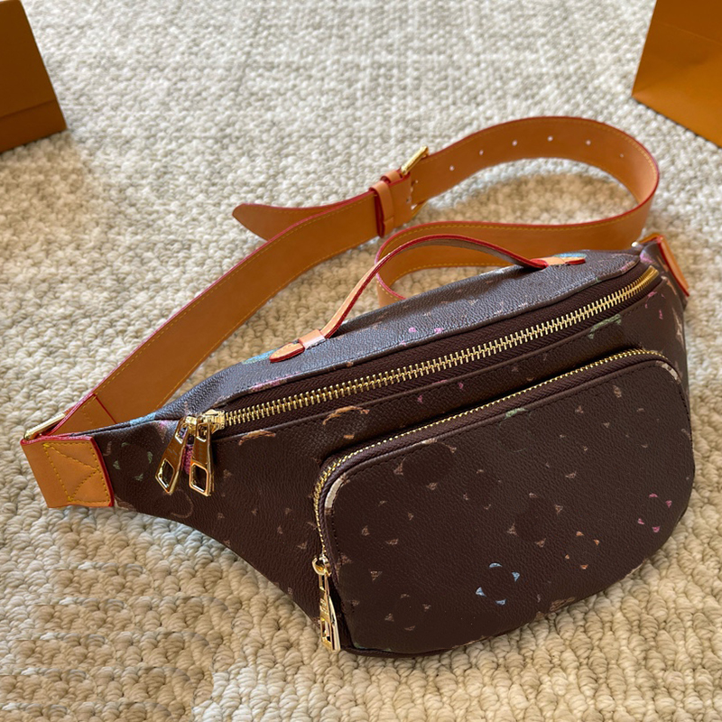 Designer Waist Bags Women Designers Bum Crossbody Fashion Shoulder Handbags Leather Chest Bag Mens Brown Wallet Bumbag Ljy200054 CXD2403182-25