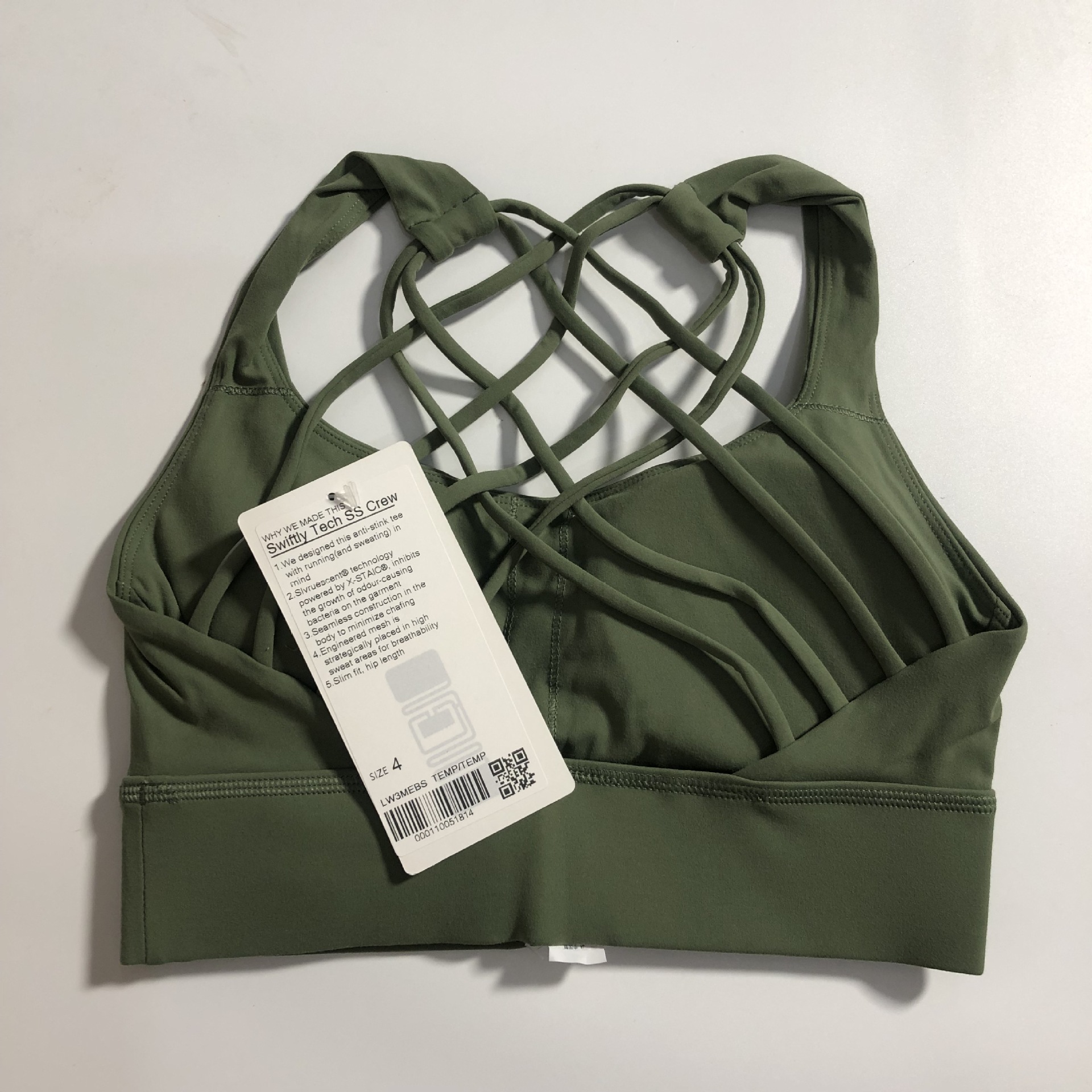 Cross Straps Bra Gym Fiess Beauty Back Bras Sexy Wear Women Push Up Padded Yoga Dance Sports Running Workout Tops Wireless Athletic Brassiere