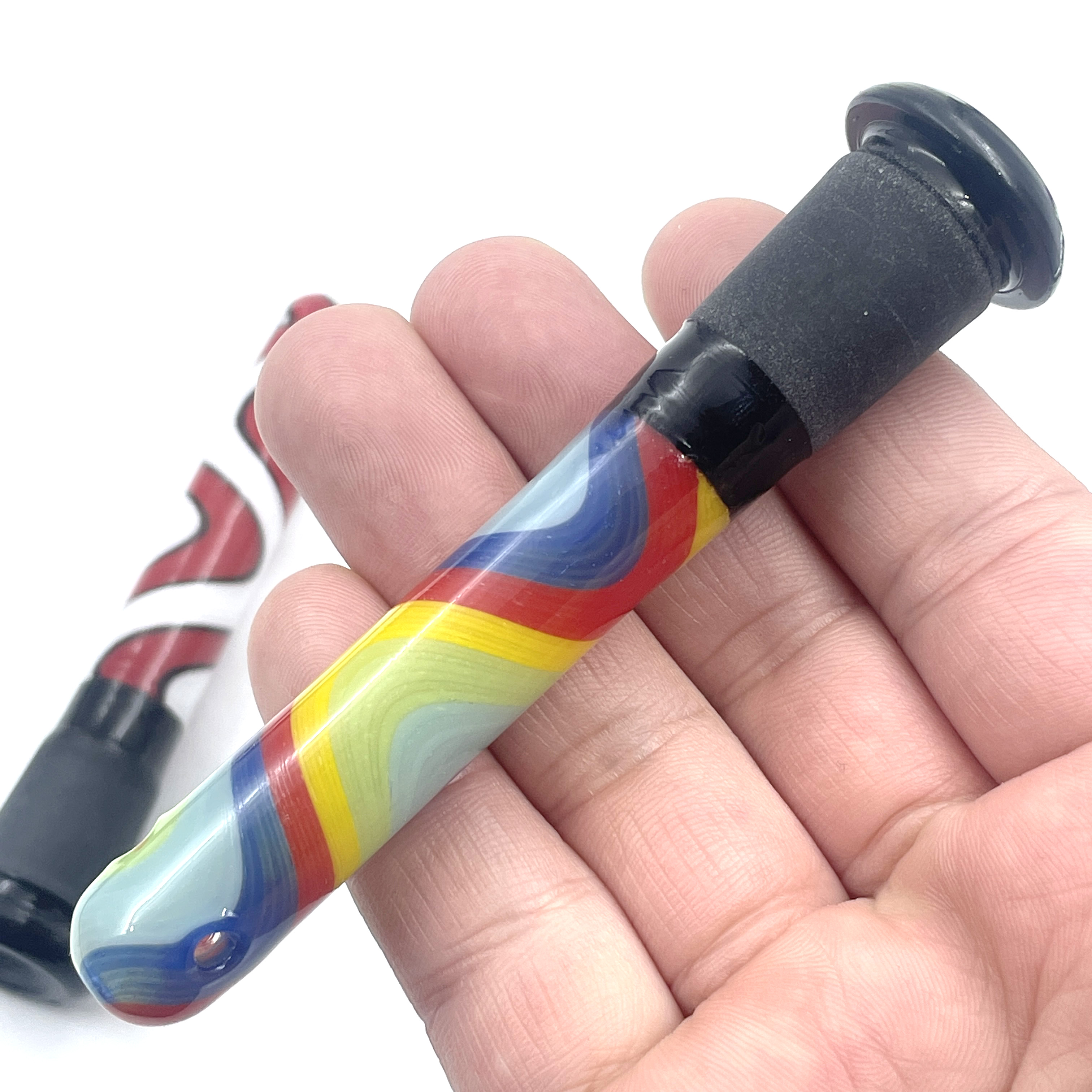 Glass downstem 14mm 18mm Male Female Stem Drop Down Adapters Hookahs For Water Bong