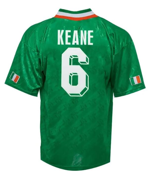Ireland soccer2002 1994 KEANE retro soccer jerseys 1990 1992 1996 1997 02 03 IreLAnDs Away classic vintage Irish McGRATH Duff STAUNTON HOUGHTON McATEE
