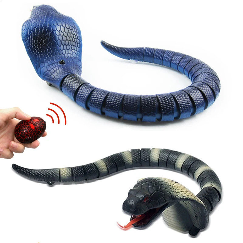 RC Remote Control Snake Toy For Cat Kitten Egg-shaped Controller Rattlesnake Interactive Snake Cat Teaser Play Toy Game Pet Kid 240315