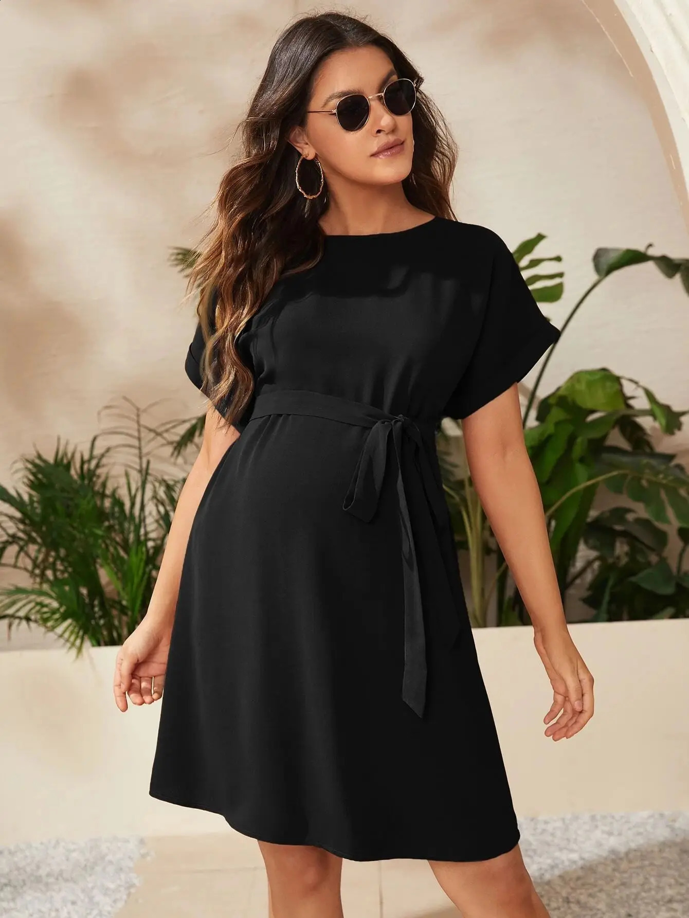 Fashion 2013 Summer Maternity Dresses Poshoot Dress Skirt Batsleeve Tunic Shirt Clothings Clothes for Women 240309