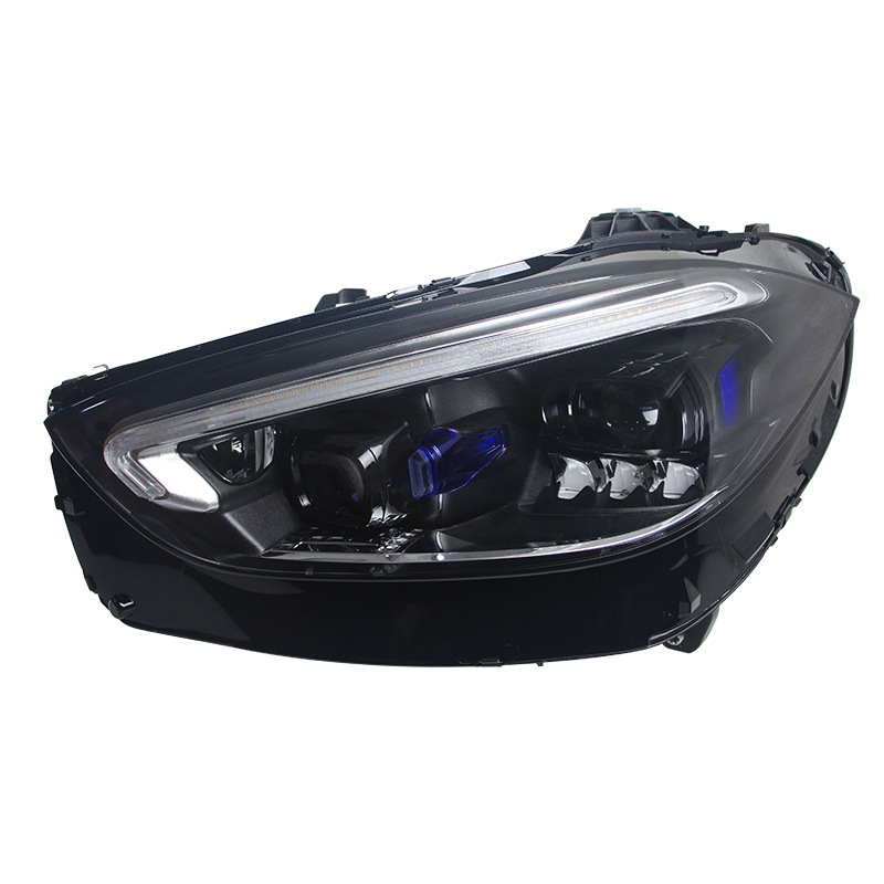 Headlight All LED For BENZ C Class W206 20 22-2024 LED Daytime Light High Configuration Signal Headlights Assembly