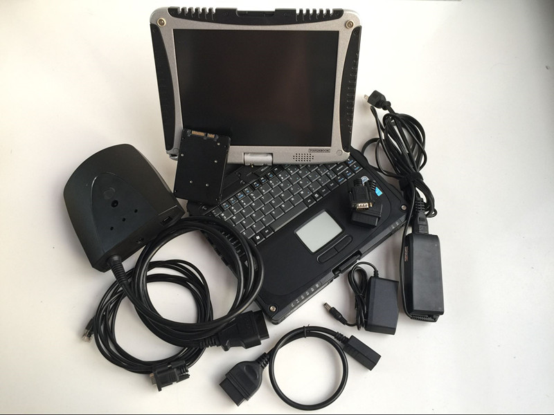 Hds Diagnostic Scanner For Honda Obd2 Diagnostic Interface Hon-da Hds HIM COM Tester with cf-19 i5 laptop ready use