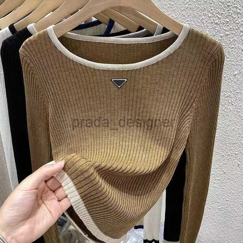 Women's Sweaters Sweater Knitting 2023autumn Winter O-neck Long-sleeve Inside Loose Pieces Tops Ms Render Unlined Women More Chice Slim Q5639064