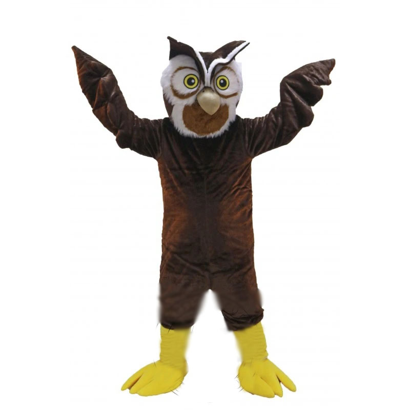 2024 Halloween Owl Mascot Costume High Quality customize Cartoon Plush Tooth Anime theme character Adult Size Christmas Carnival fancy dress