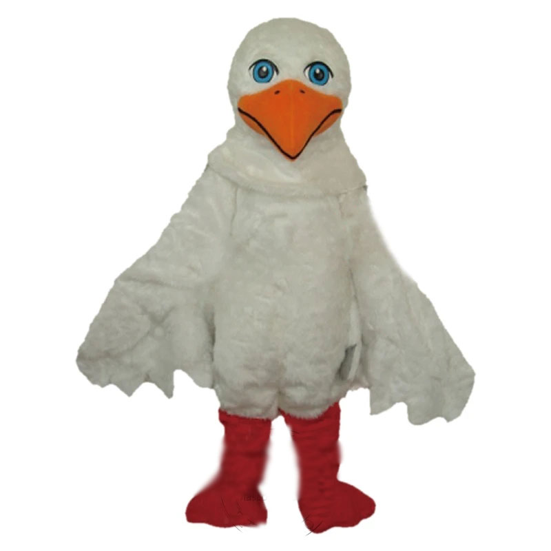 2024 Super Cute Seagull Mascot Costume Halloween Christmas Fancy Party Dress CartoonFancy Dress Carnival Unisex Adults Outfit