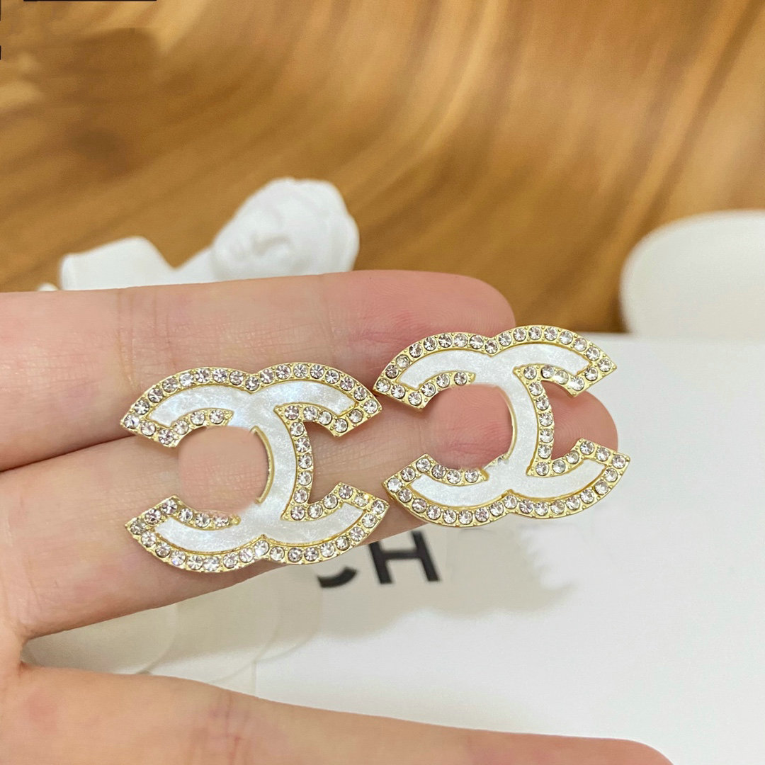 Luxury Letter Stud Brand Designer Earrings Geometric Jewelry Women Vintage Earring Lovers Gift
