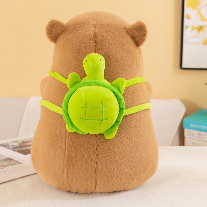 25cm Fluffy Capybara Plush Doll Kawaii Capybara Stuffed Animal Doll Plush Toy