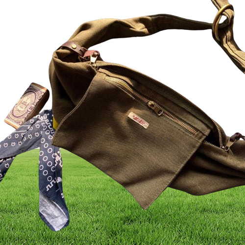 KAPITAL Backpacks Men Women Solid Color Vintage KAPITAL Bags High Quality Zipper Make old canvas Bag Japan4813481