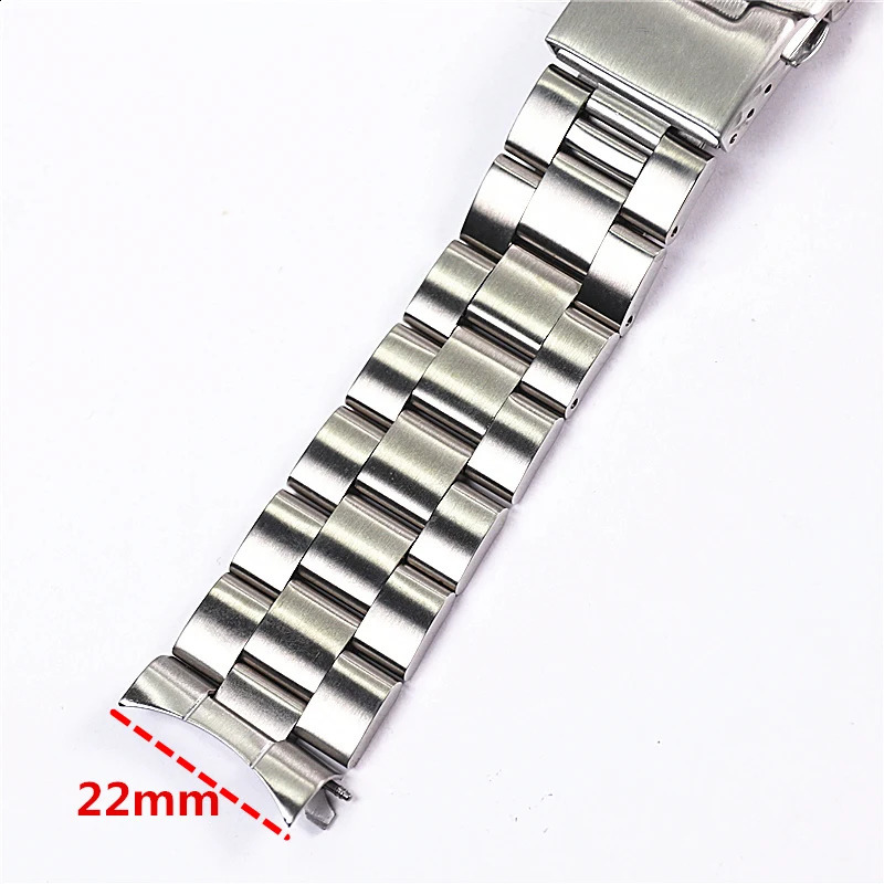 22mm Diving Steel Metal Strap For Casio Duro Mdv1071A MDV1061A Watch Wristband Bracelet Watchband Replacement Parts 3 Styles 240311