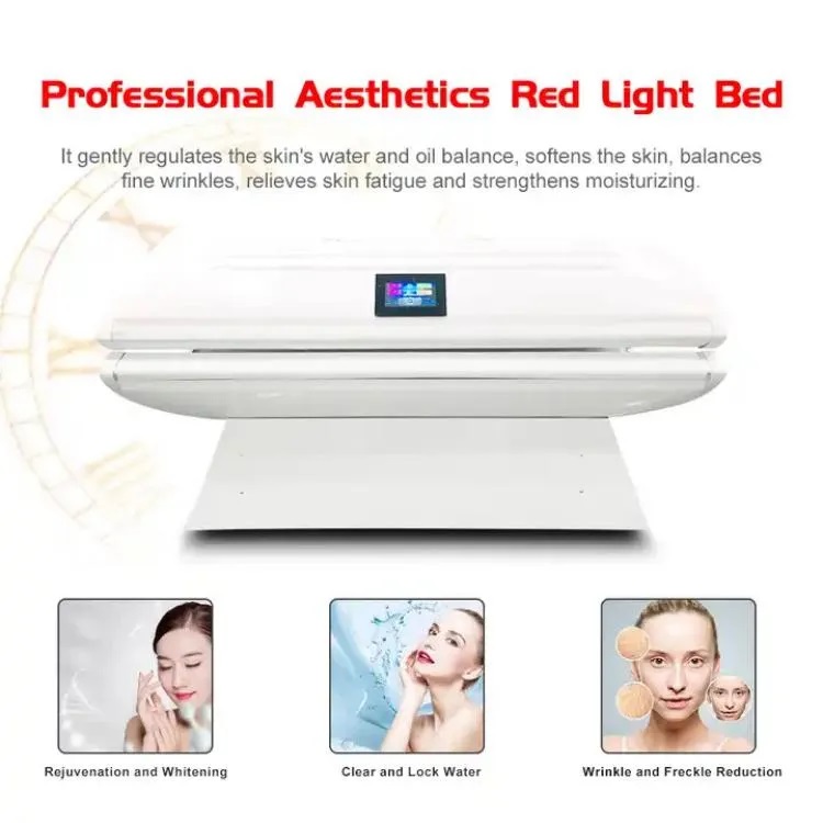 Advanced LED infrared Light Therapy Slimming Capsule Multi-functional Red Light Therapy Bed For Effective Pain Relief Wound Healing And Skin Healthcar