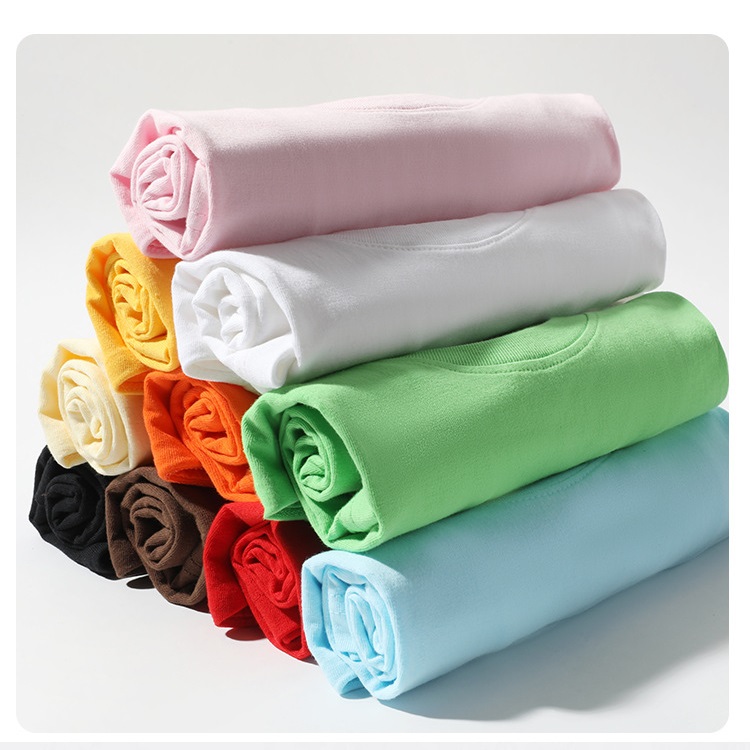 Children's T-shirt 100% Polyester Kids Shirt for sublimation Printing Blank 180 GSM Toddlers Youth T-shirt Plain Pastel Color T Shirt