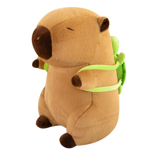 25cm Fluffy Capybara Plush Doll Kawaii Capybara Stuffed Animal Doll Plush Toy