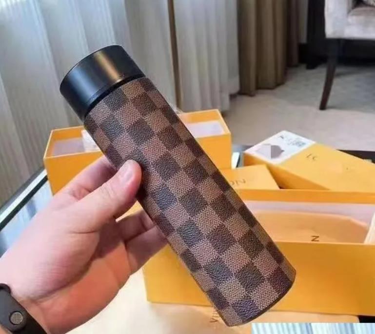 Designer Smart Coffee Mugs Luxury c Temperature Display Tumblers Insulation Bottles LED Cups