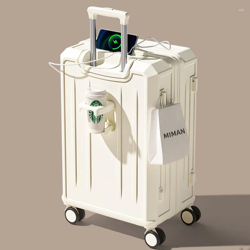 Suitcases Suitcase Woman 2024 Pull-rod Large Capacity 20 24 Travel Boarding Password Lage Man 4