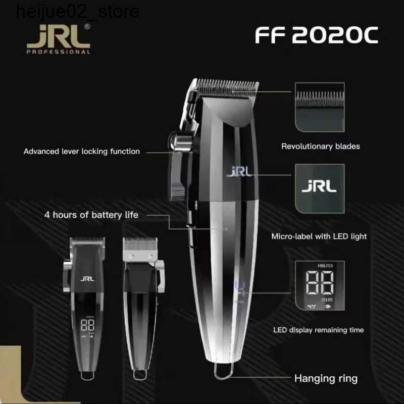 Electric Shavers 100% high-end original hair clipper 2020C 2020T mens professional electric beard trimming hair clipper wireless hair clipper R250307