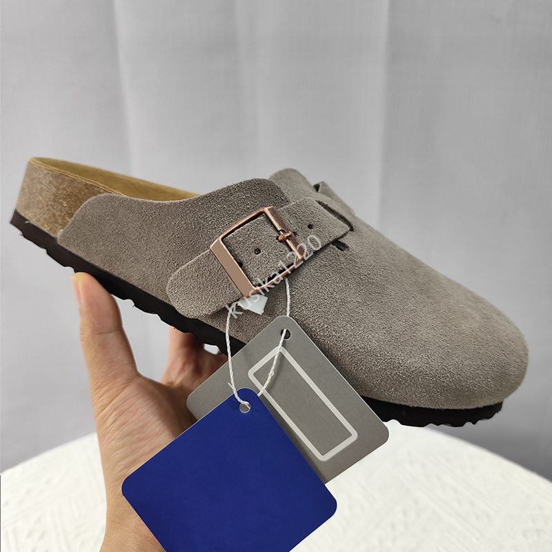 Sandals Designer Sandals Germany Sandal Shoes For Men Women Slides Fashion Summer Beach Slippers Loafer Slippers Suede Leather Buckle Slide Flip Flops size 35-45