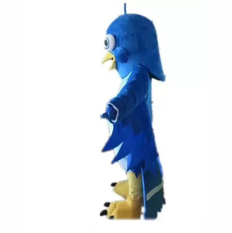 2024 Super Cute Blue Bird mascot costumes halloween dog mascot character holiday Head fancy party costume adult size birthday