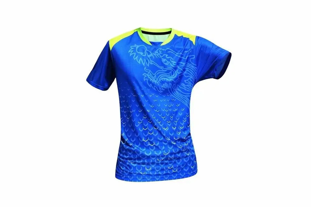Professional Tennis shirts Men/Women Badminton shirt Table tennis Chinese dragon t shirts Jerseys Sports Running shirts 240306
