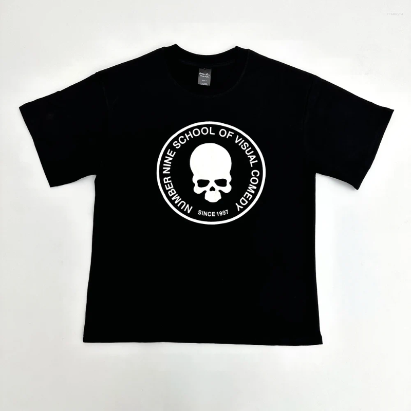 Mens T Shirts 2024 Men Number Nine N9 Classic T-Shirt Hip Hop Skateboard Street Cotton T-Shirts Tee Top US Size #209