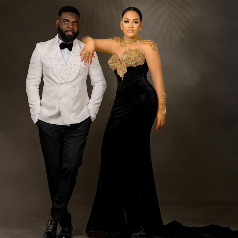 Arabic Aso Ebi Black Mermaid Prom Dresses Lace Beaded Crystals Evening Formal Party Second Reception Birthday Engagement Gowns Dress