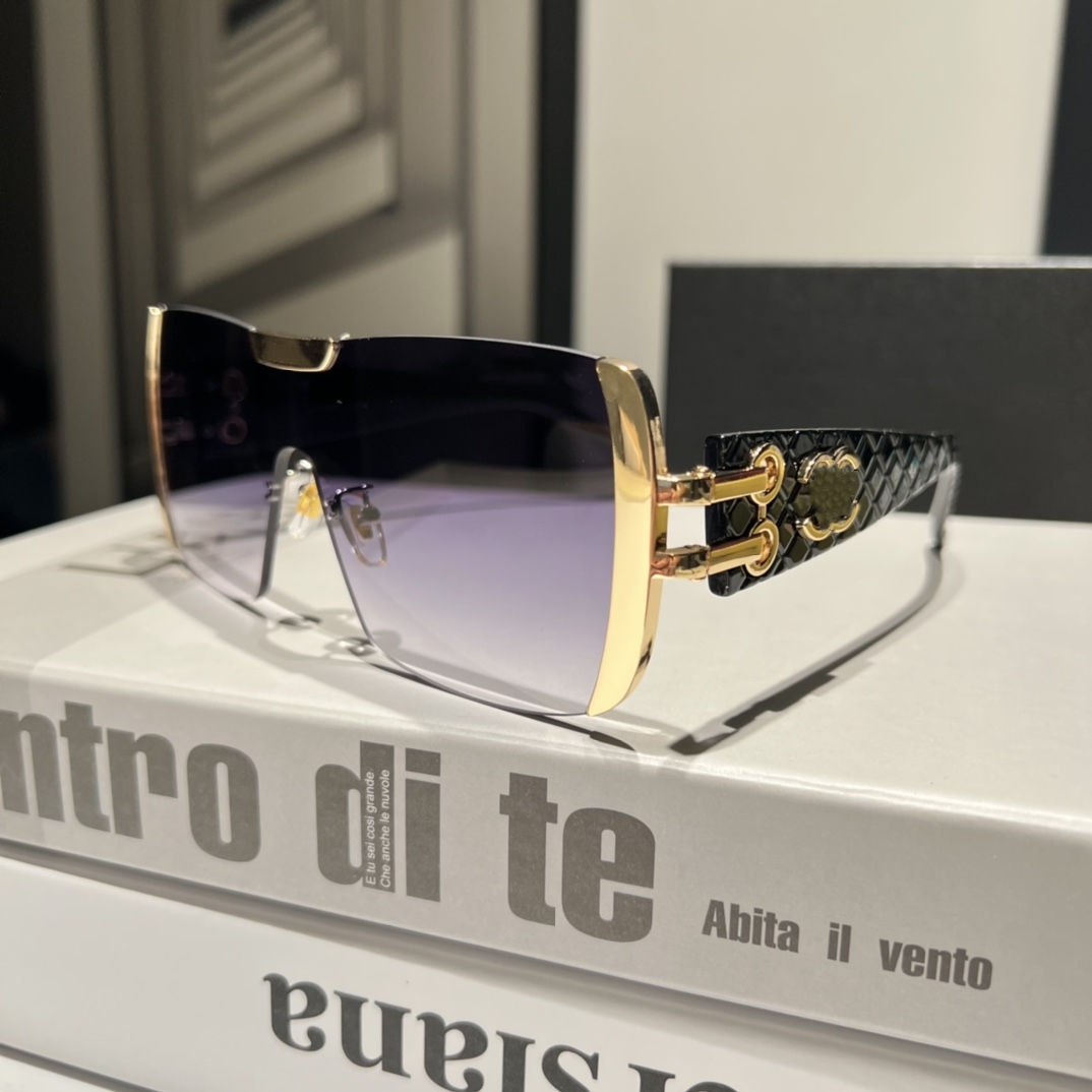 Luxury designer Sunglasses for Women Summer style Laurents Blaze Black Cat Eye Women's Sunglasses Anti-Ultraviolet fashion Eyeglasses