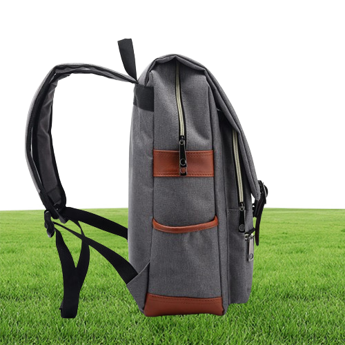 Vintage Laptop Bag Backpack Women Mens Knapsack School College Racksack Fits 15 inch Notebook Computer Bags Shoulderbag Bookbag Sa
