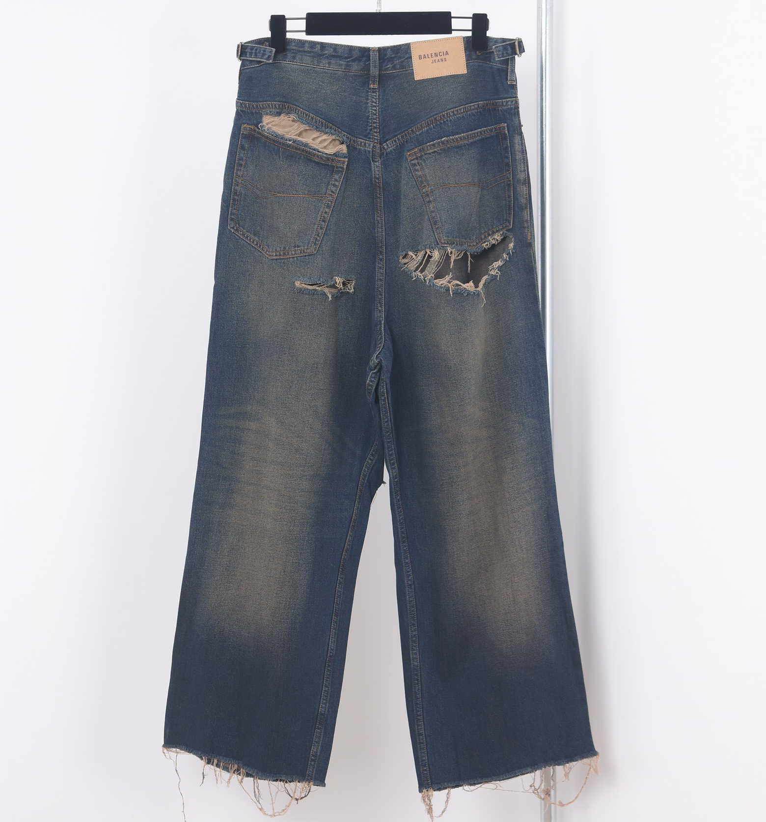 Men's Plus Size Pants 2024ss Unwashed Selvedge Mens Raw Denim Jeans High Quality Indigo Small Quantity Wholesale Price Japanese Style Cotton Japa