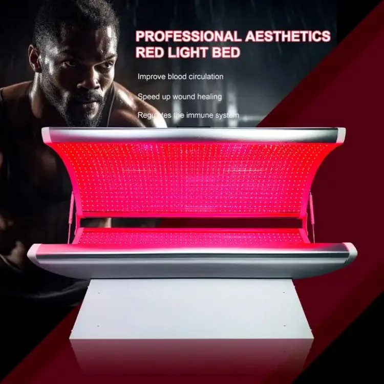 Skin Care Slimming Beauty Equipment Professional Full Body Photobiomodulation Infrared Red Led Light Therapy Bed For Pain Treatment Muscle Healing