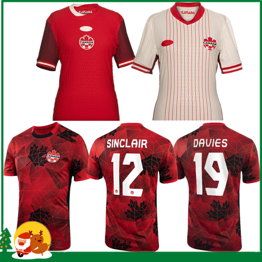 2024 Canada Soccer Jerseys national 23 24 GROSSO CAVALLINI HOILETT SINCLAIR DAVIES J.DAVID football shirt South American Cup National Team