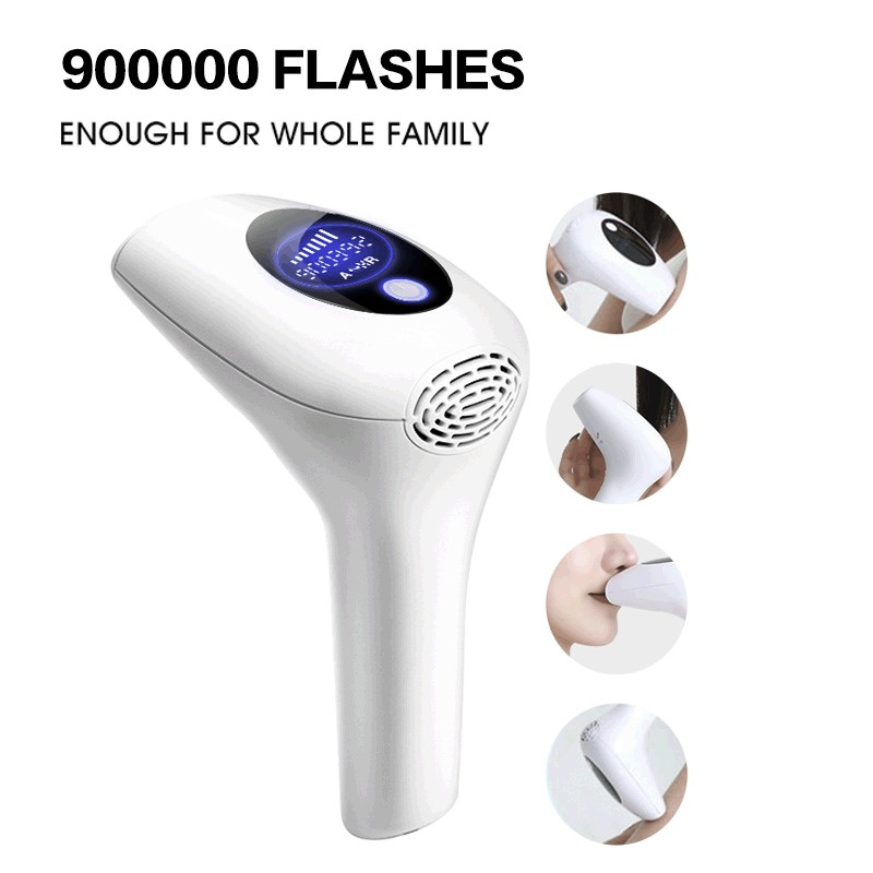 900000 Flash Laser Epilator Professional IPL Photoepilator Laser Hair Removal Epilator Painless Permanent For Women Mens With Samll Gifts
