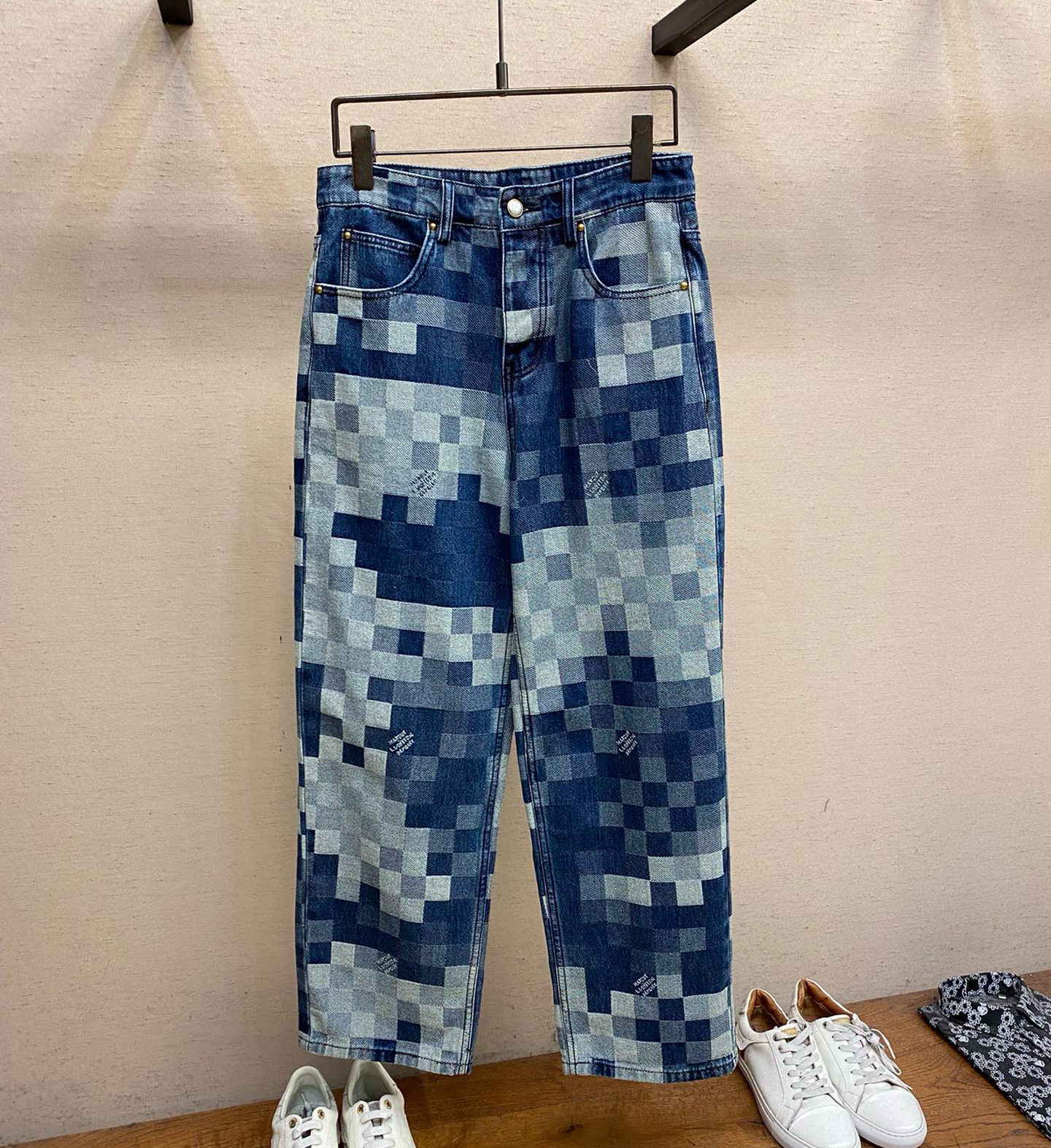 Men's Plus Size Pants 2024ss Unwashed Selvedge Mens Raw Denim Jeans High Quality Indigo Small Quantity Wholesale Price Japanese Style Cotton Japa
